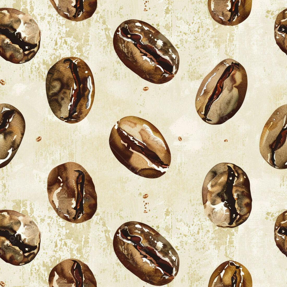 Textura grãos de café para fundo vintage