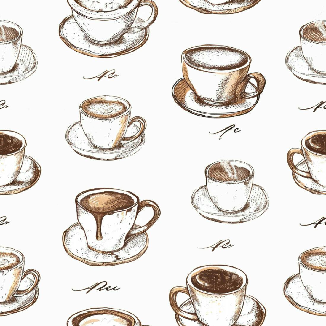 Textura Café Padrão para Fundo