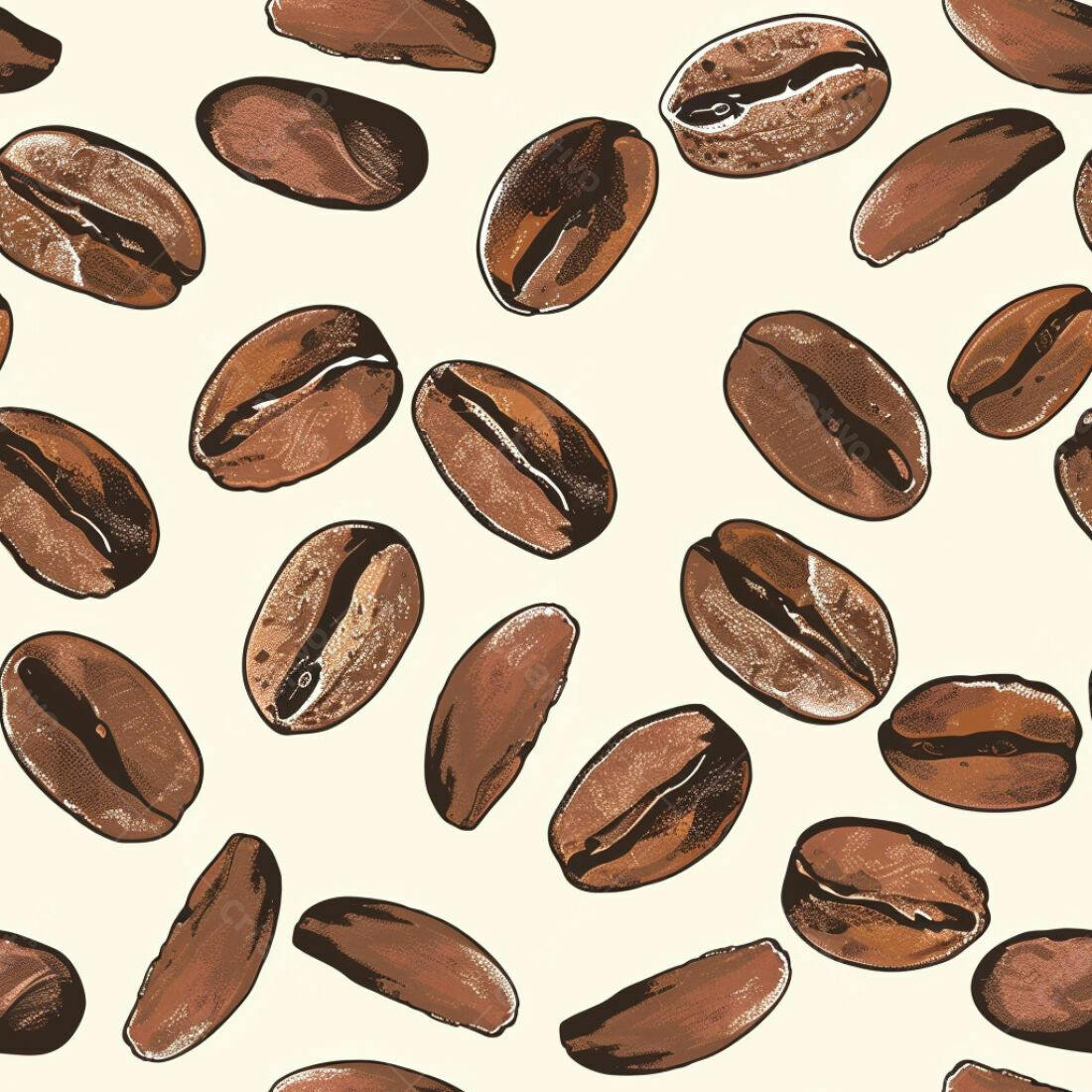 Textura grãos de café para fundo