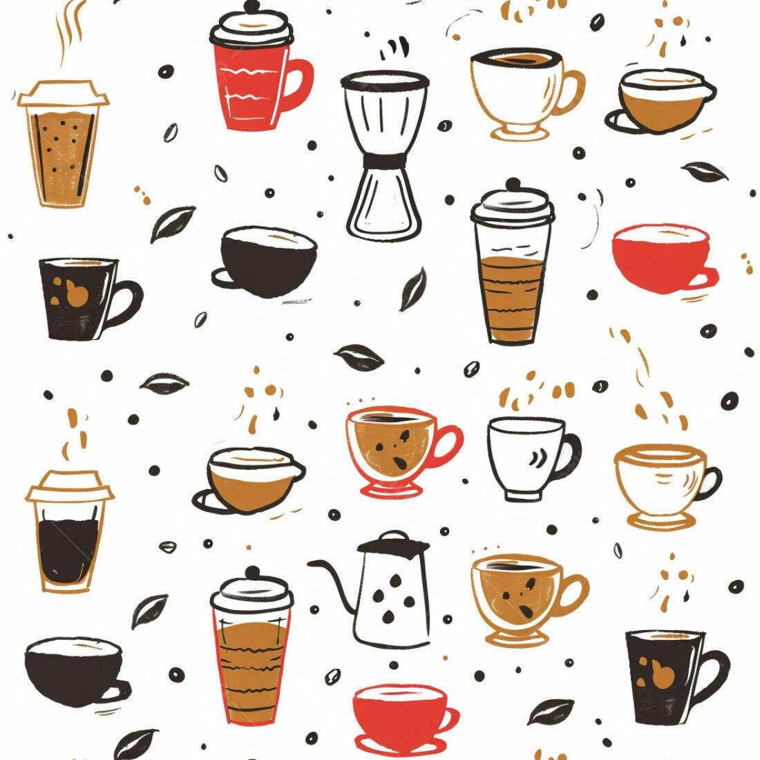 Textura café padrão para papel de parede