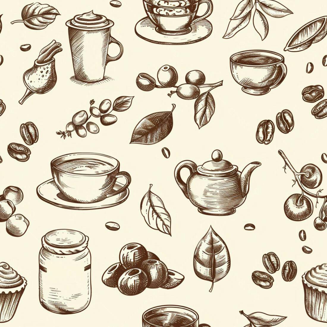 Textura Café e Doces Marrons para Fundo