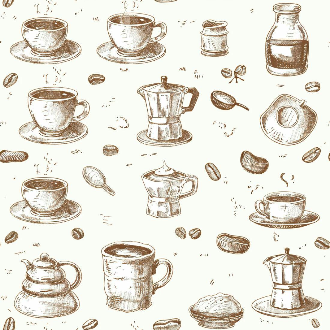 Textura Café para Fundo Repetitivo