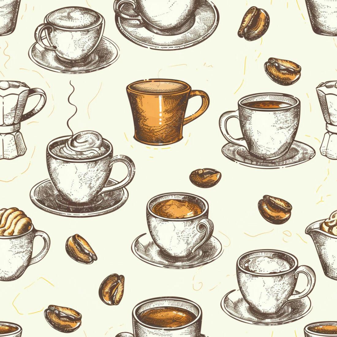 Textura Café para Fundo Padrão