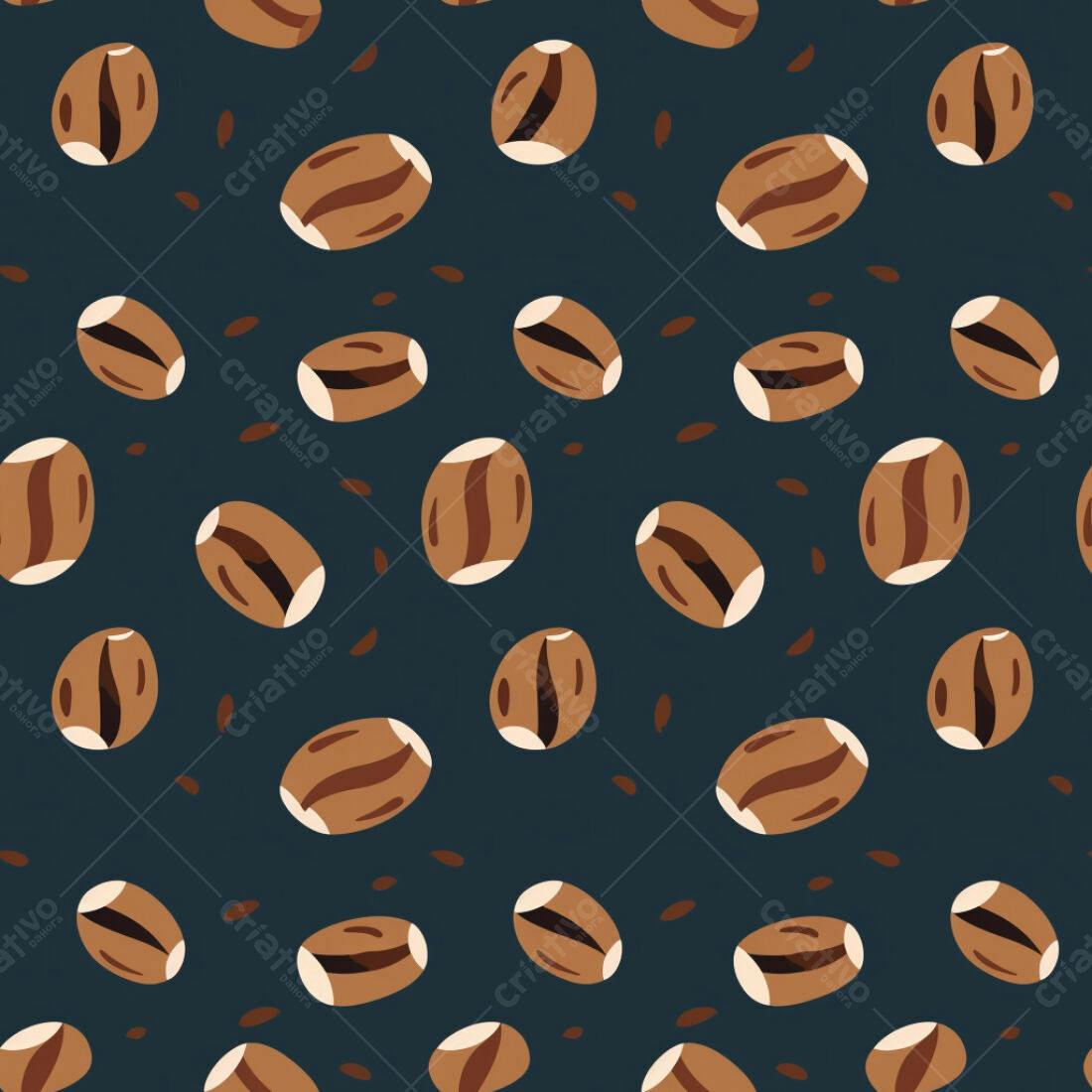 Textura grãos de café marrom para fundo