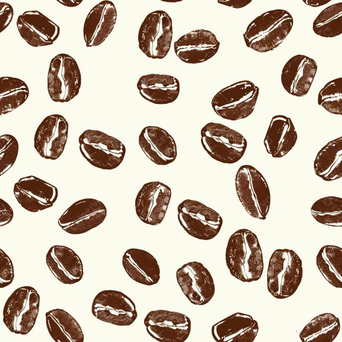 Textura grãos de café marrom para fundo