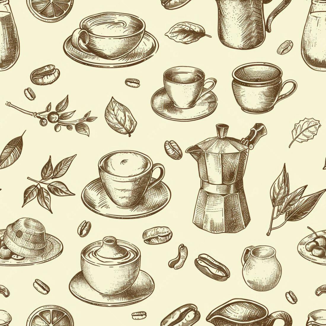 Textura Café Vintage para Fundo