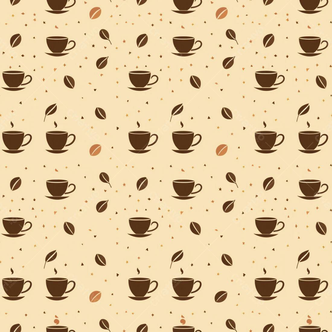 Textura Café Padrão para Fundo