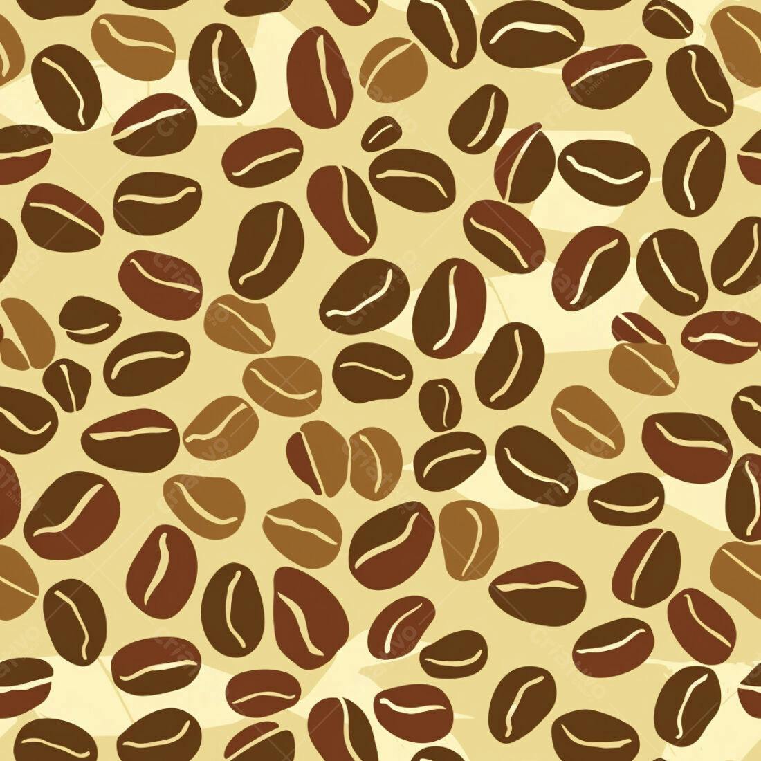 Textura Grãos de Café para Fundo