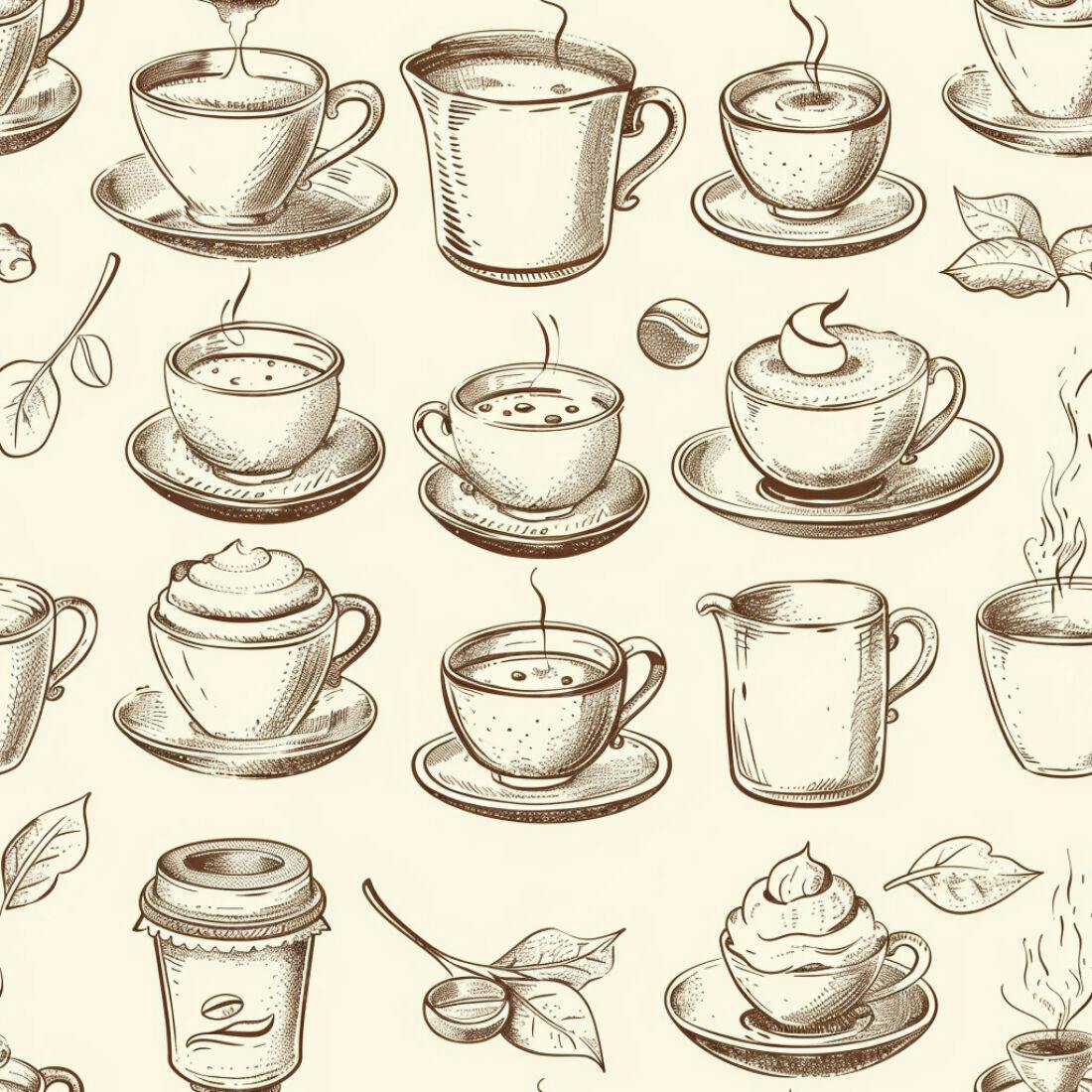 Textura Café Desenho para Fundo