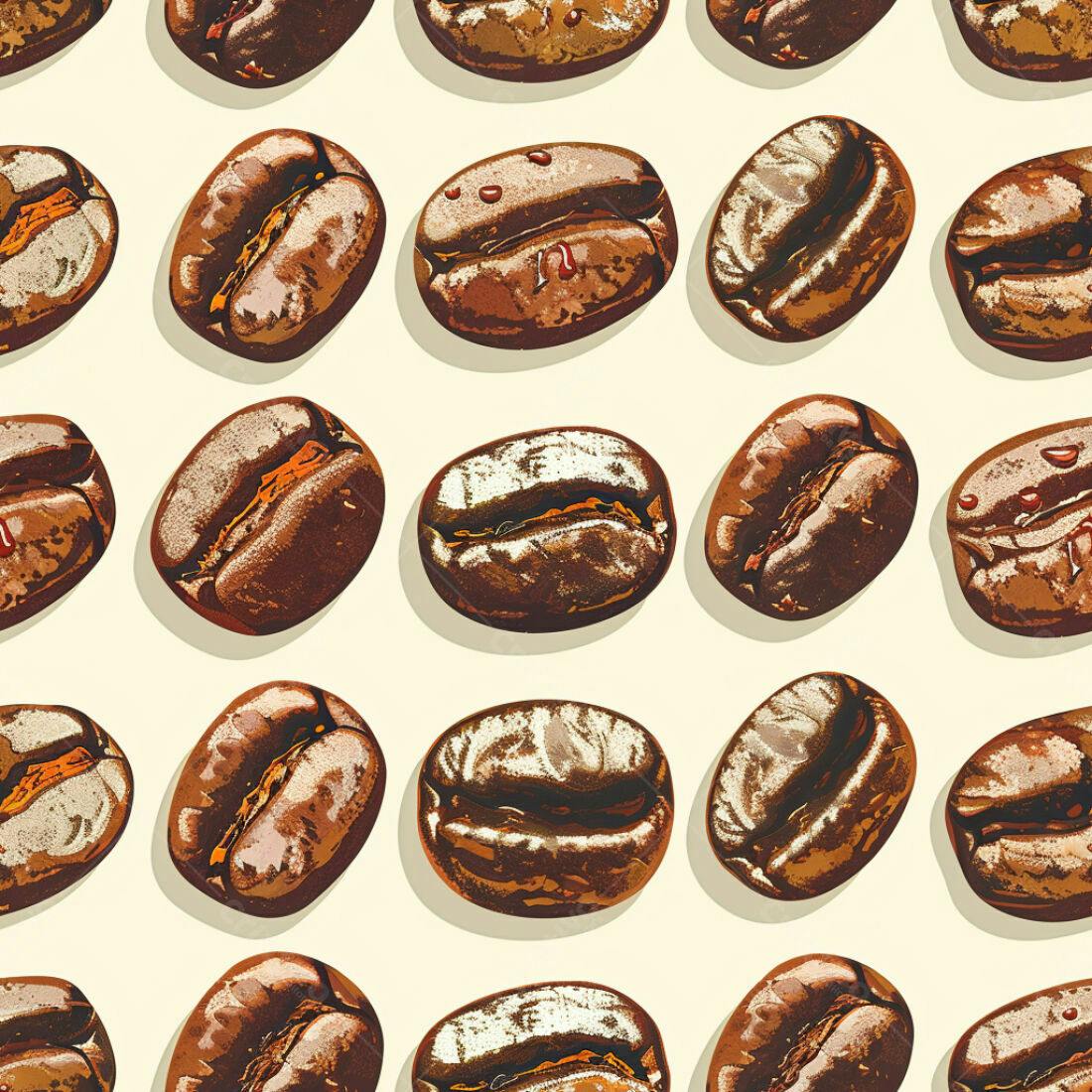 Textura grãos de café escuros para fundo