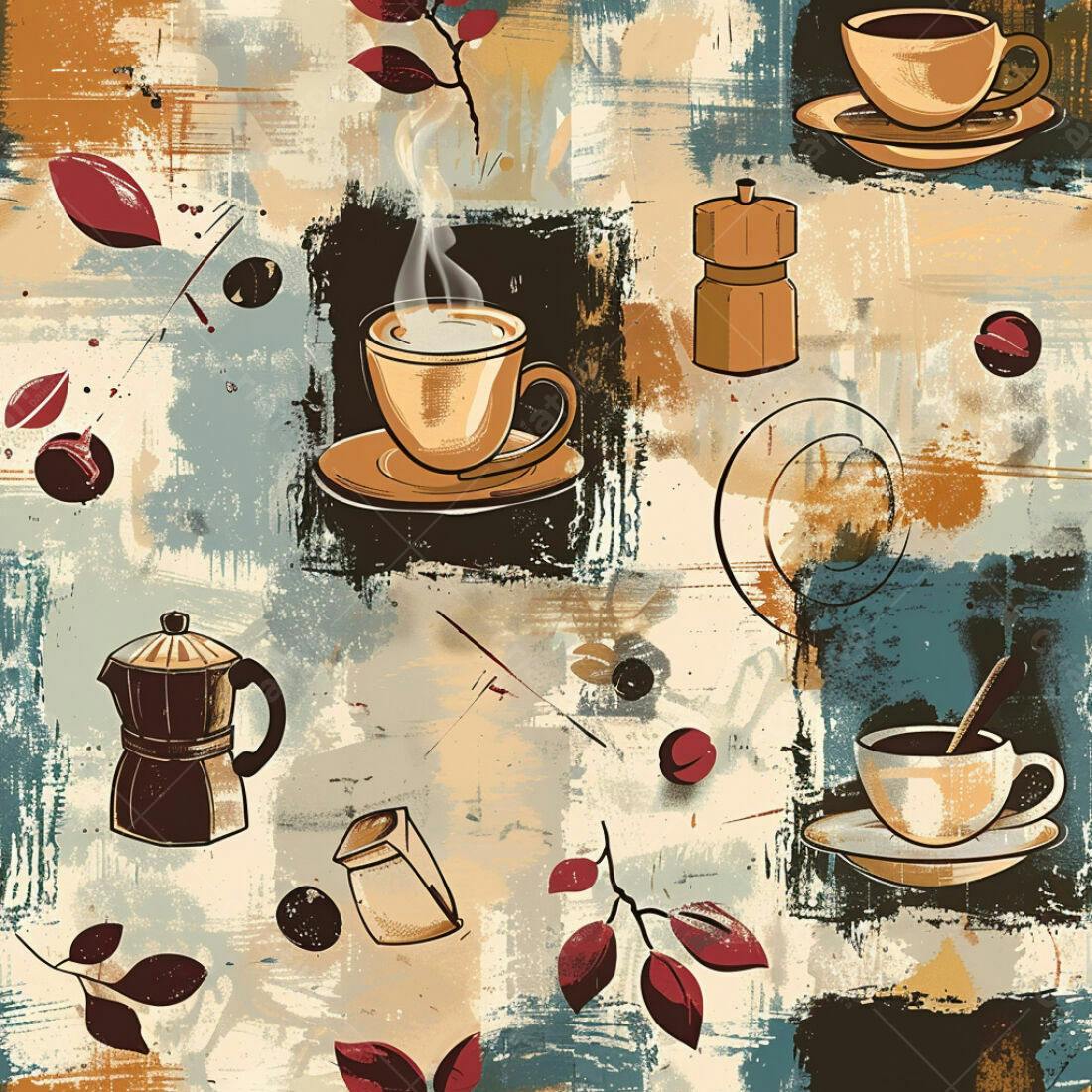 Textura Café Abstrato para Fundo