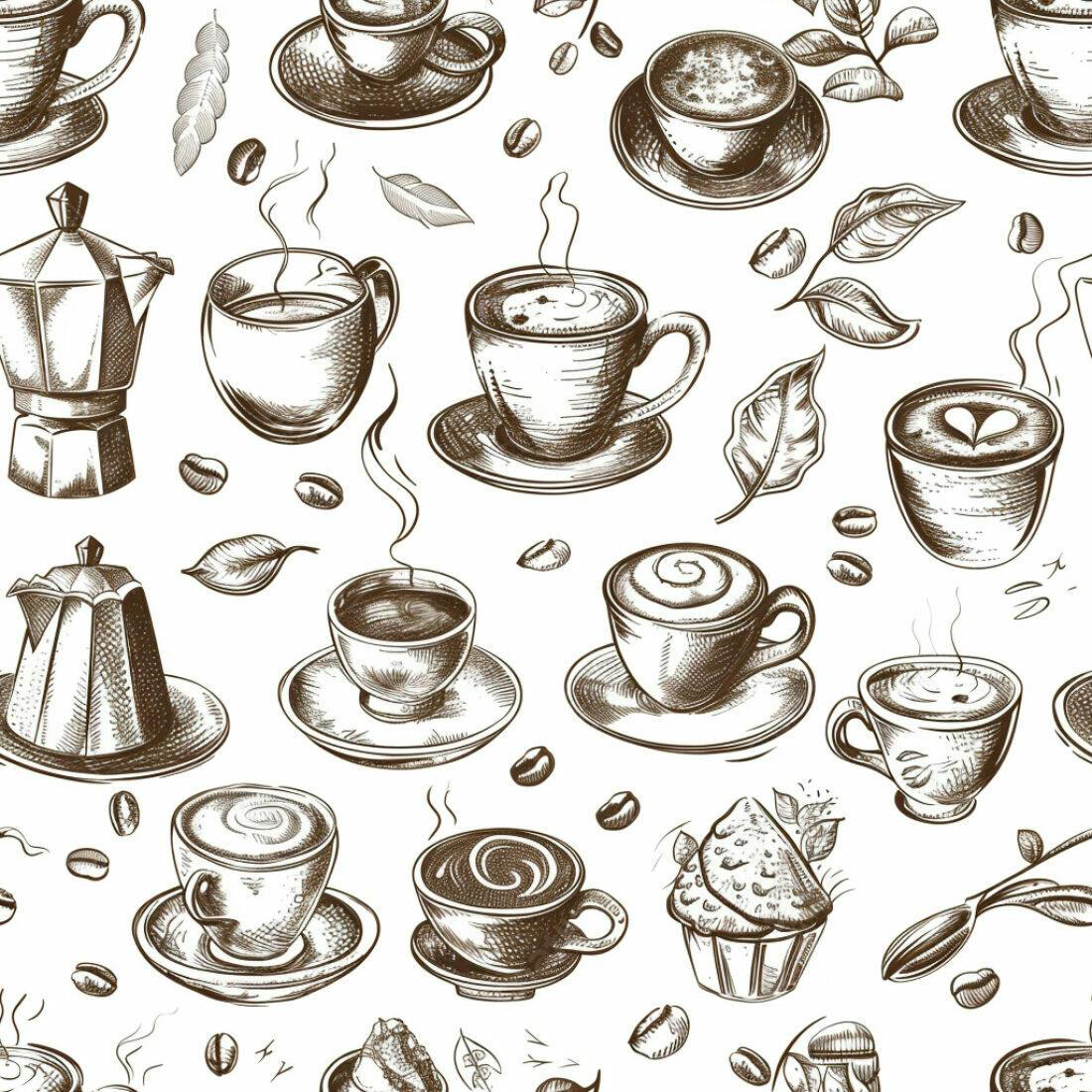 Textura Café para Fundo Repetitivo