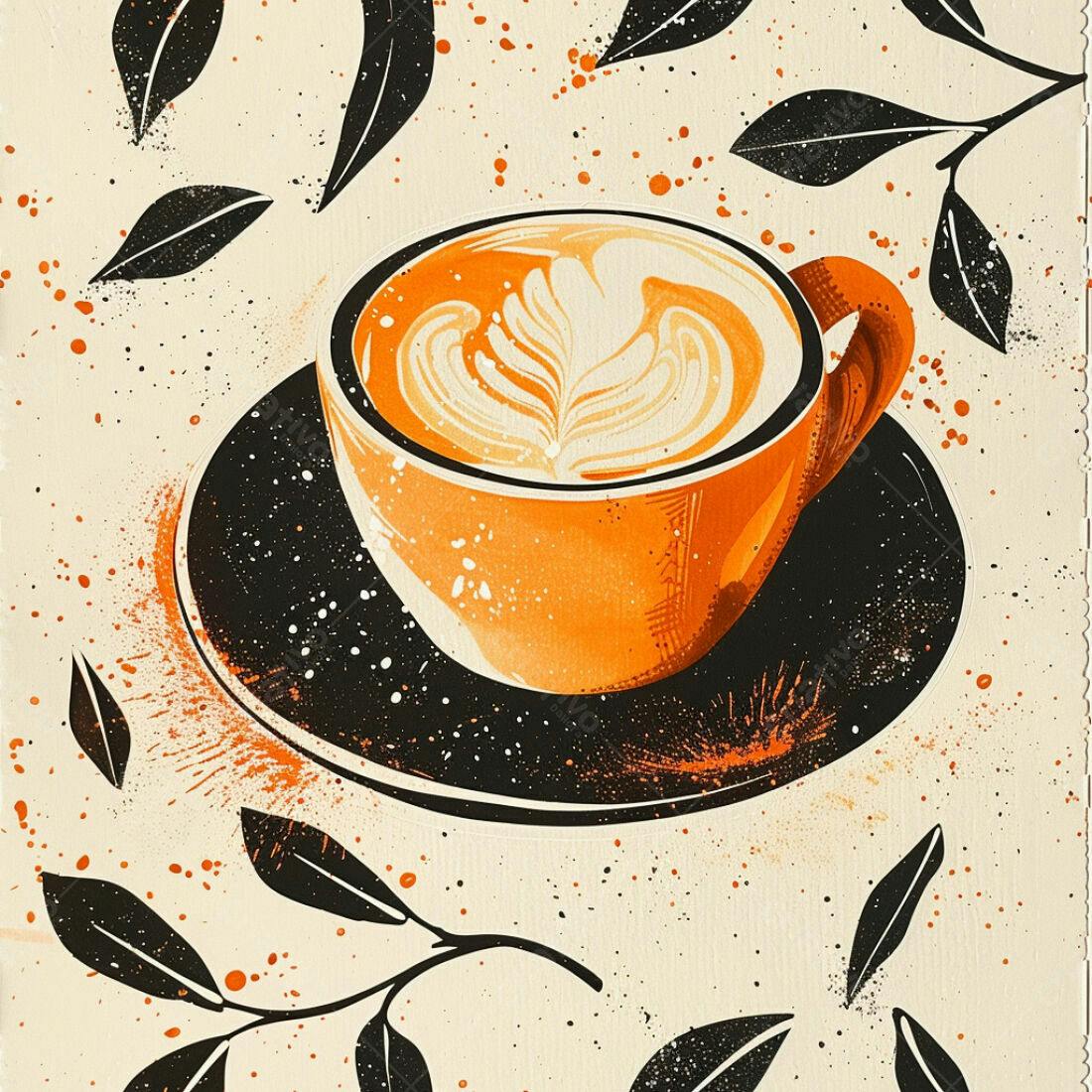 Textura Café Latte para Fundo Moderno
