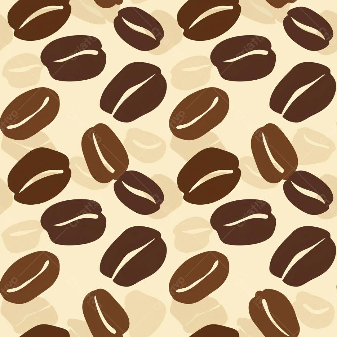 Textura grãos de café marrom para fundo