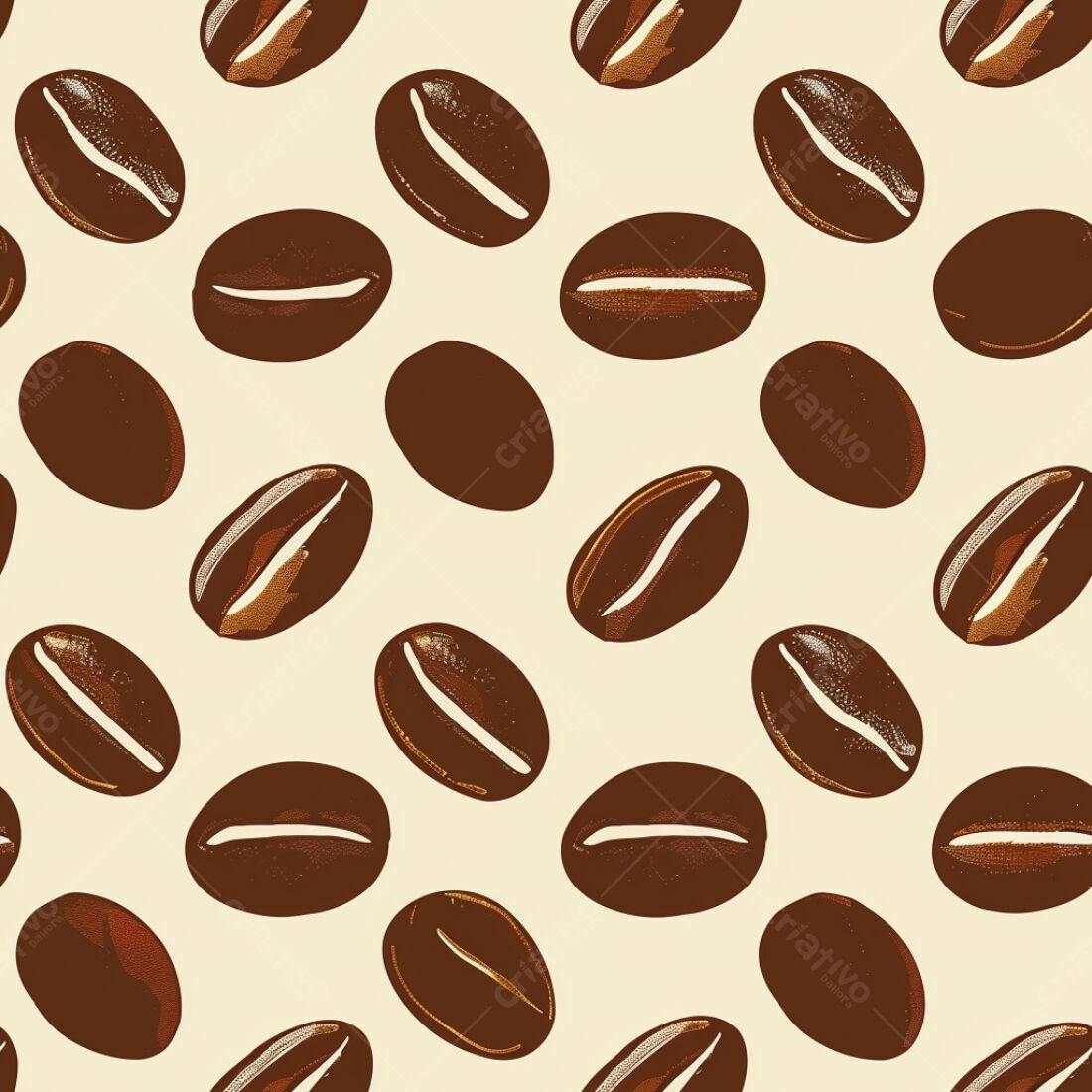 Textura Grãos de Café para Fundo Café