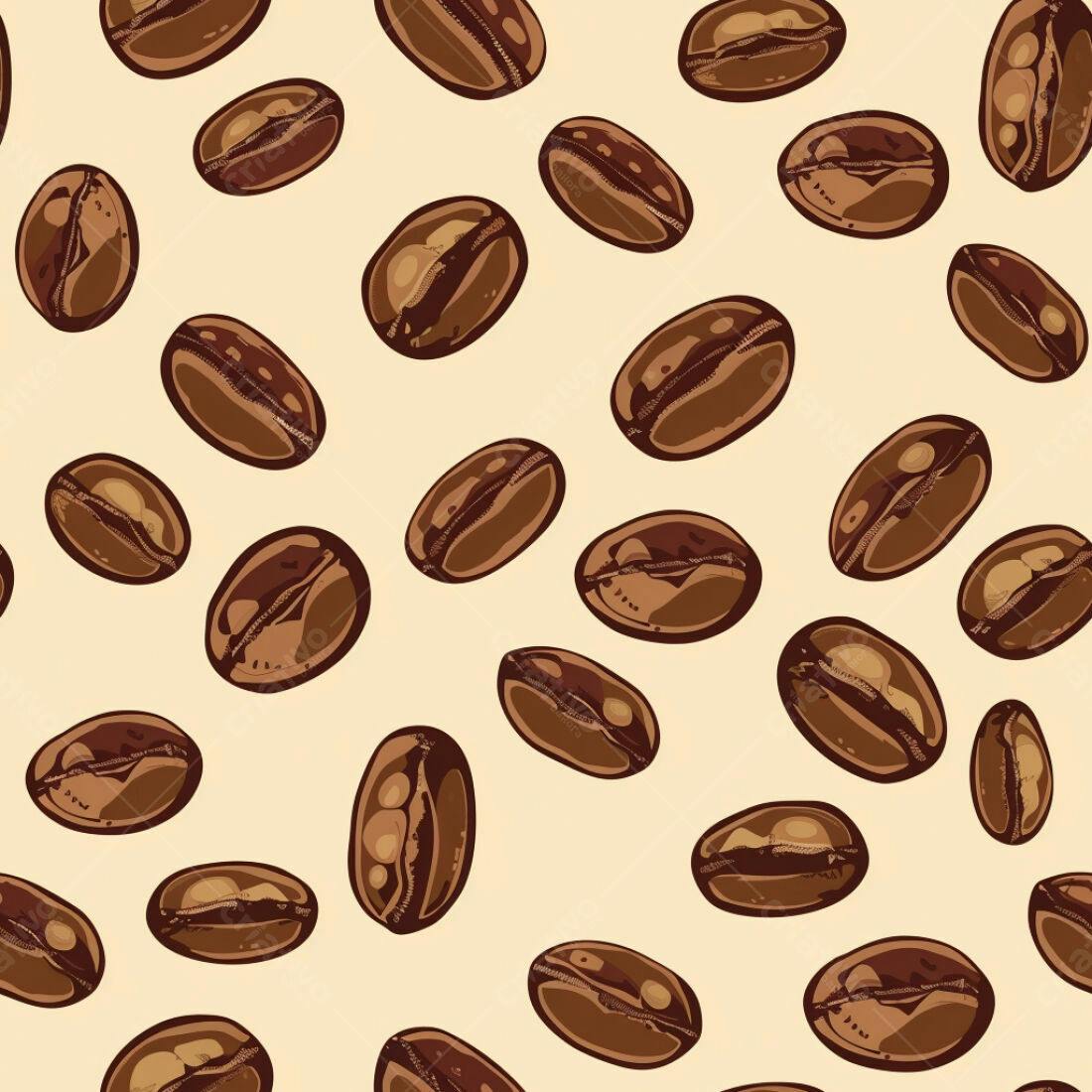 Textura grãos de café marrom para fundo