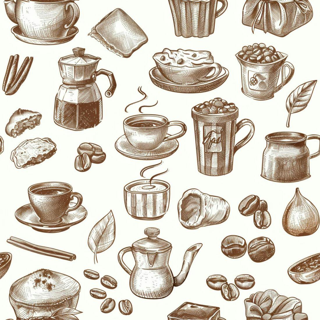 Textura Café e Doces Marrom para Fundo