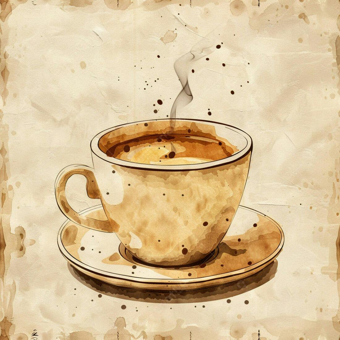 Textura Café Vintage para Fundo