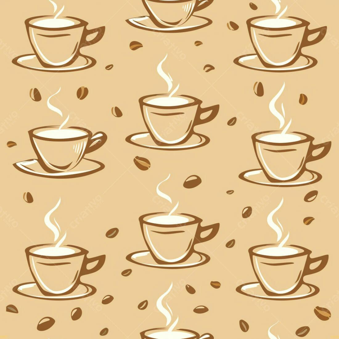 Textura café com grãos para fundo