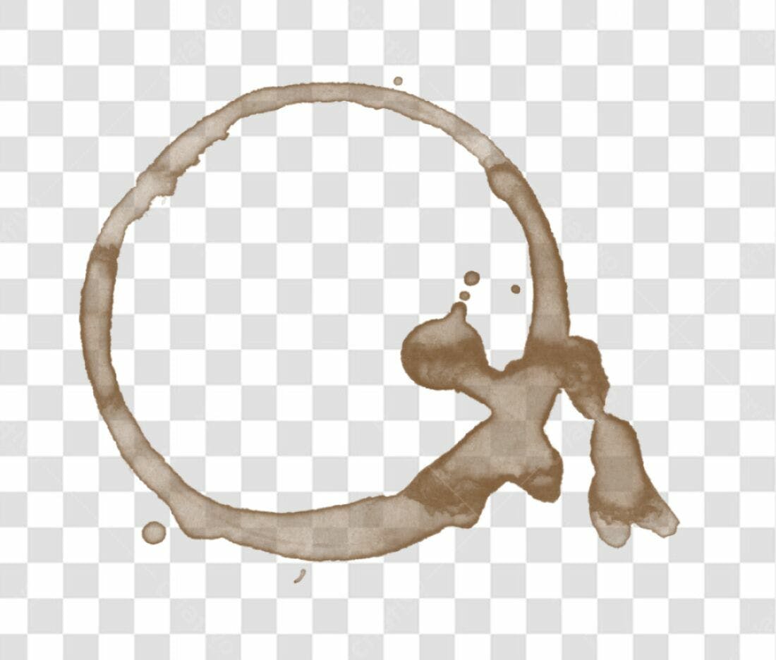 PNG Manchas de Café com fundo transparente