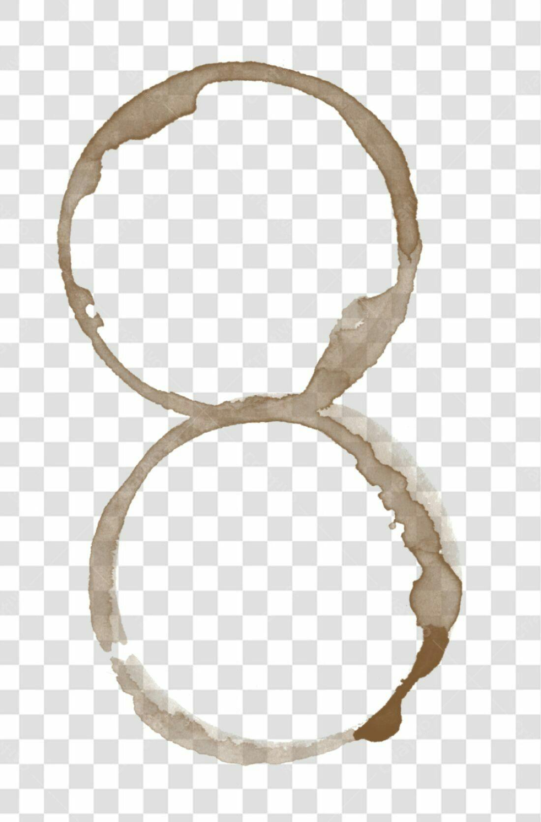 Icone de manchas de café PNG com fundo transparente