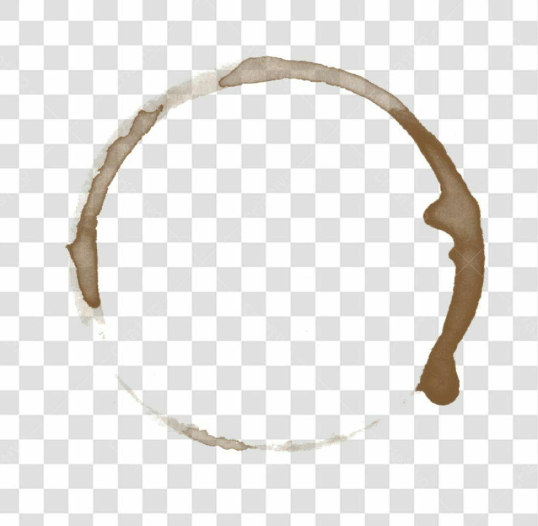Icone Mancha de Café PNG com fundo transparente