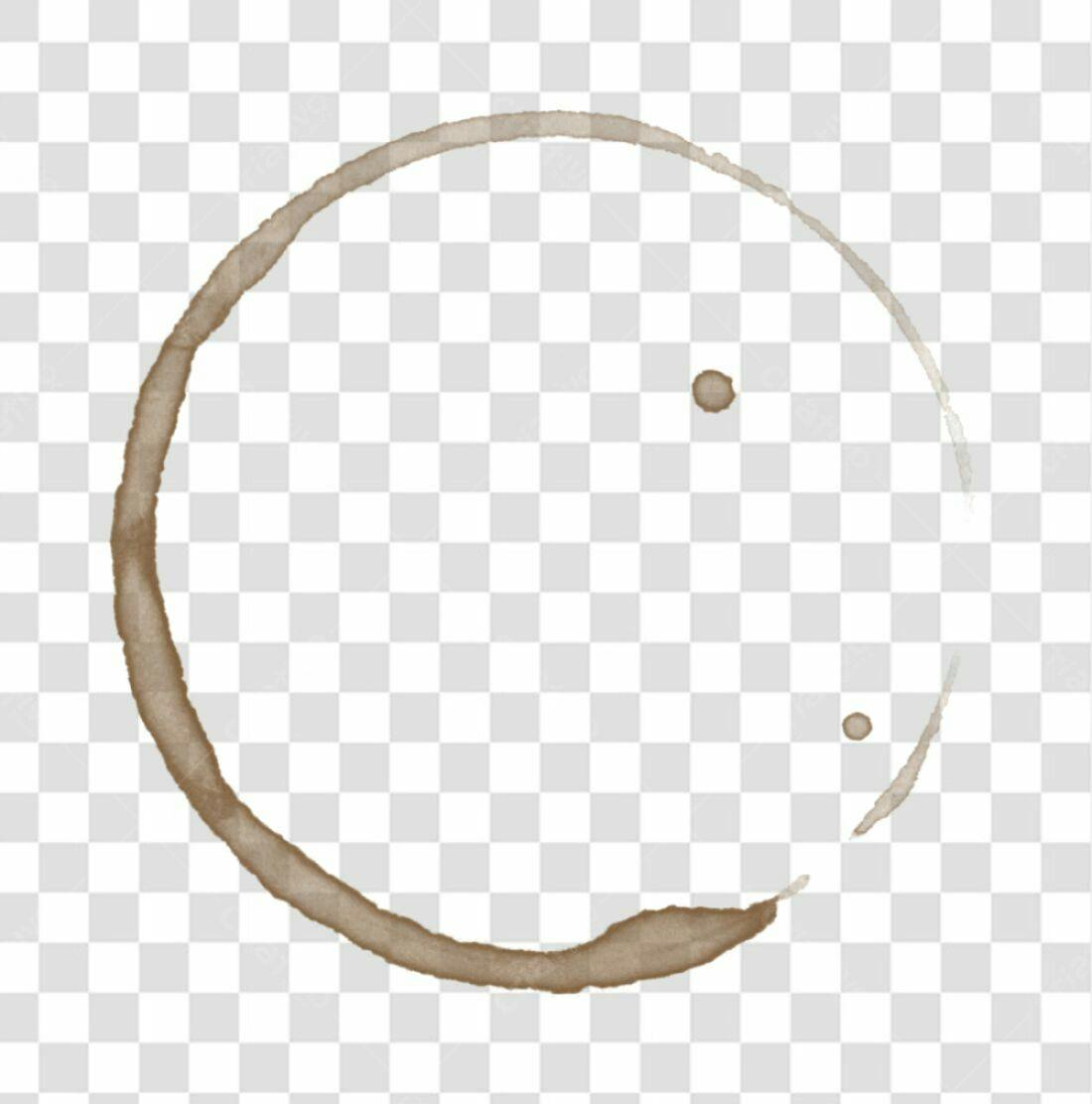 Icone de Mancha de Café PNG com fundo transparente
