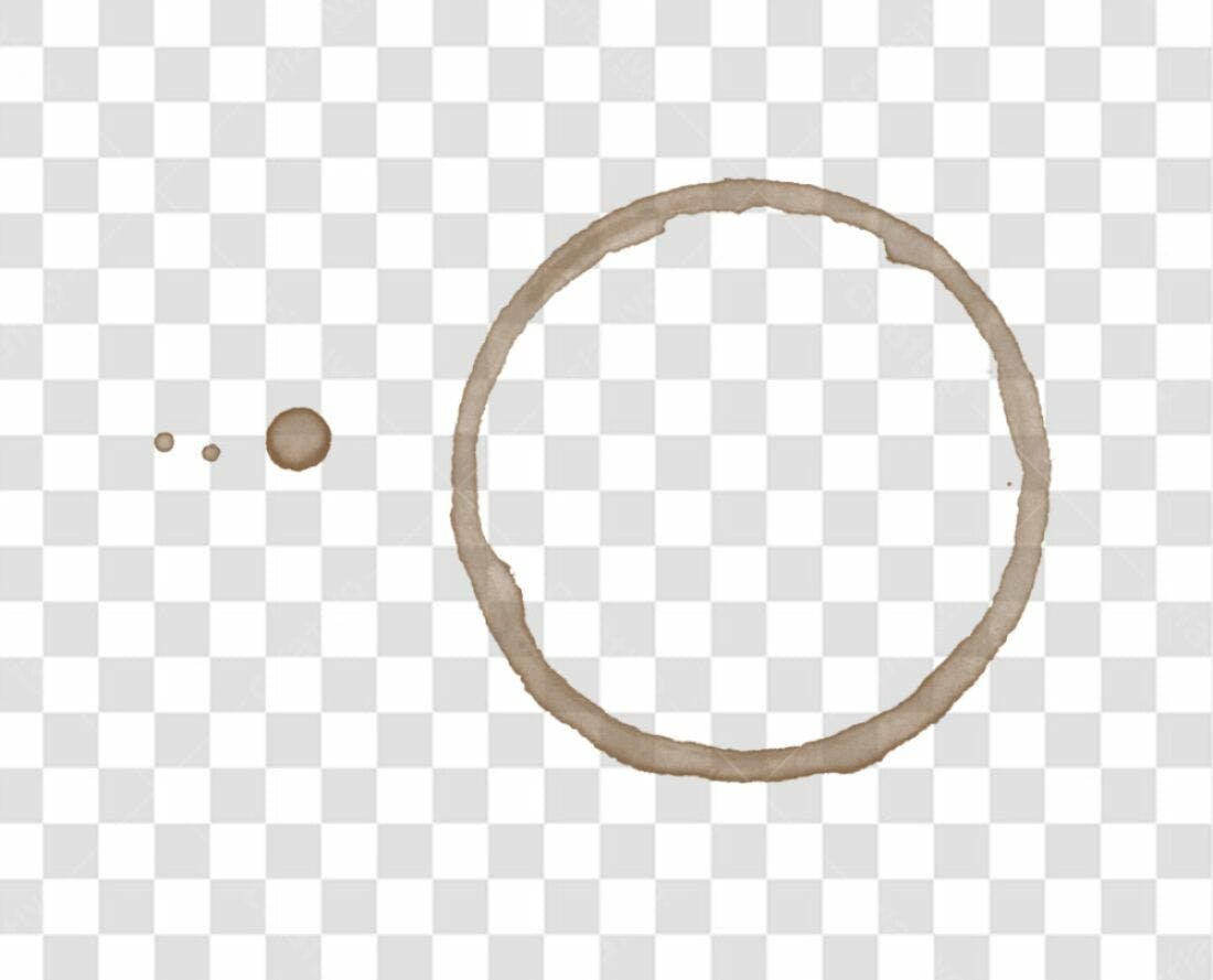 PNG Mancha de Café com fundo transparente
