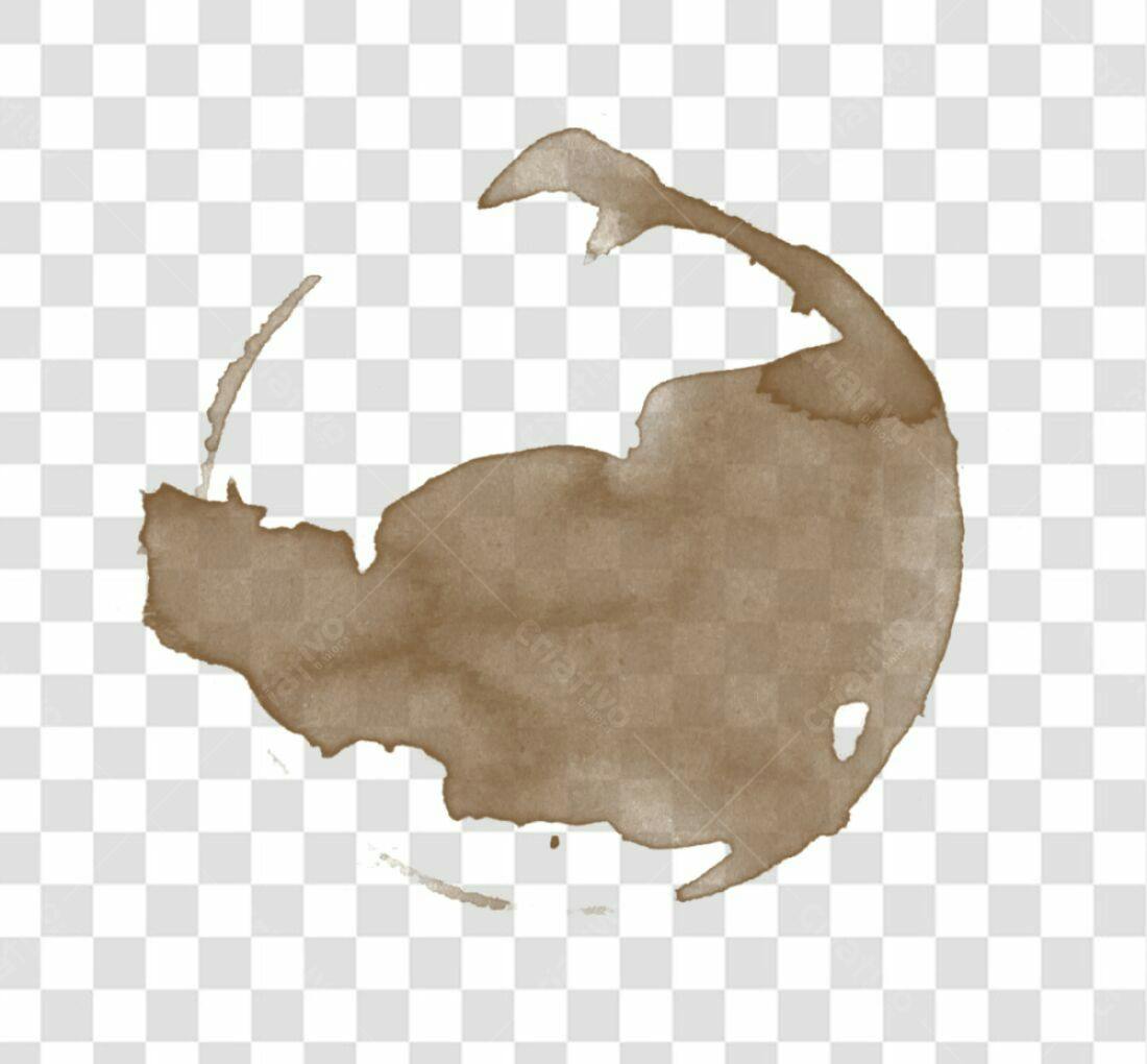 Icone Mancha de Café PNG com fundo transparente