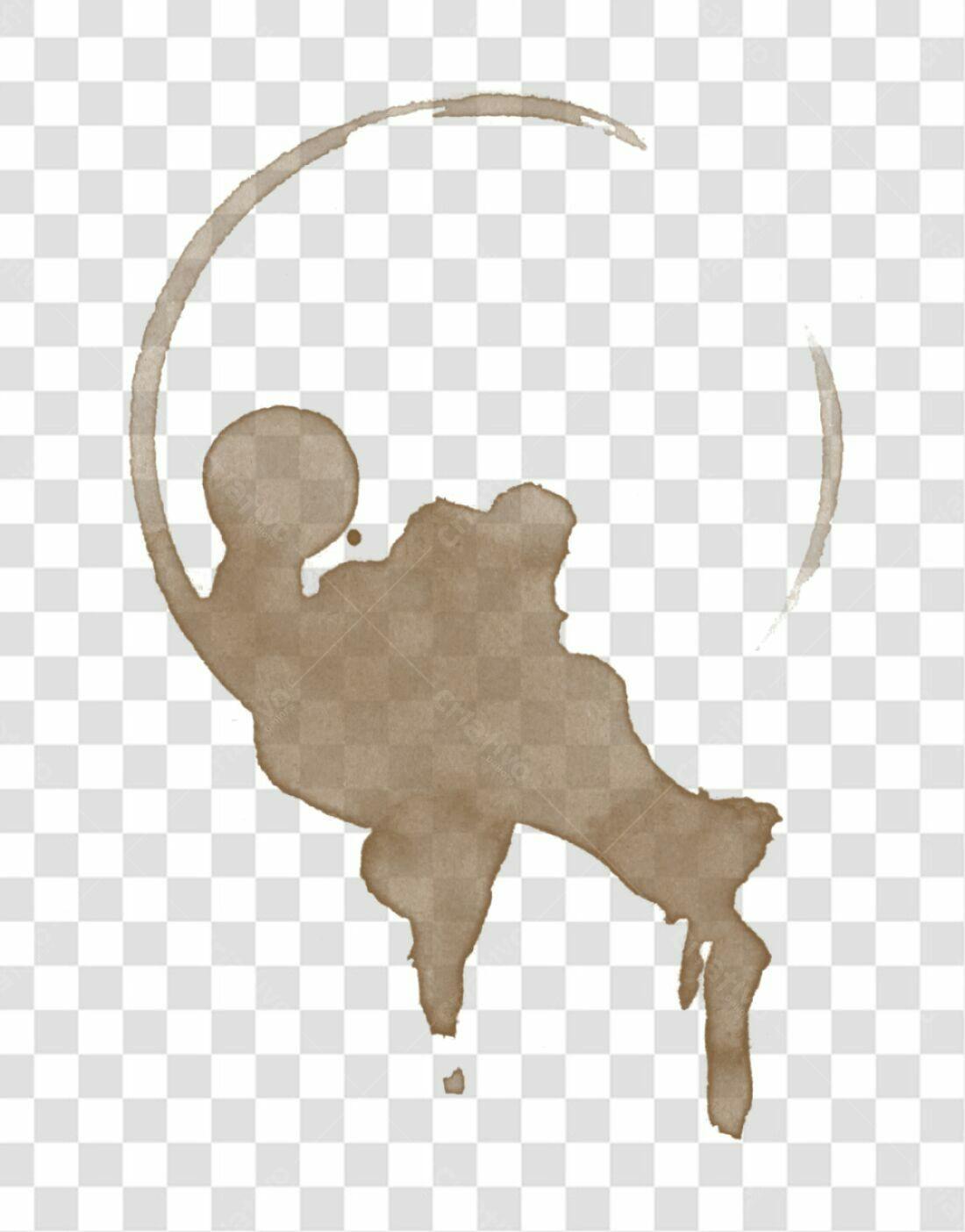 Icone Manchas de Café PNG com fundo transparente