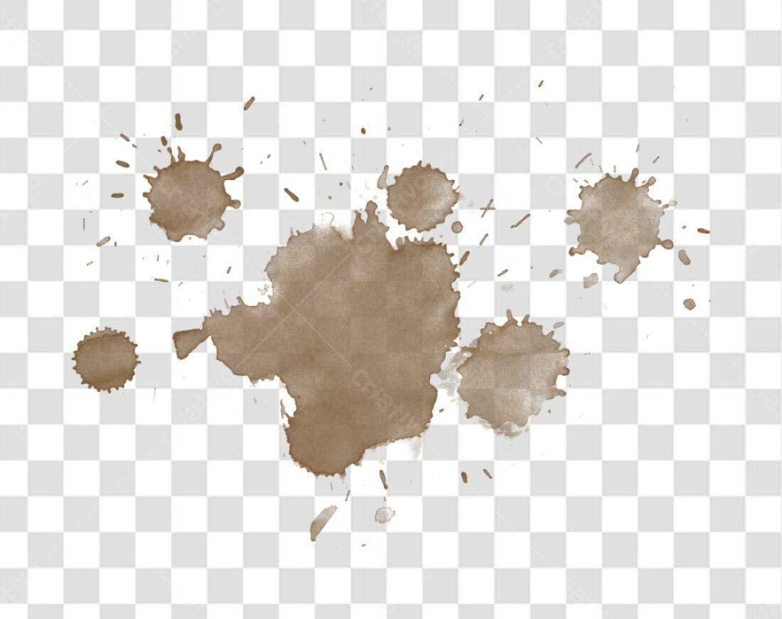 Icone Café Manchas PNG com fundo transparente