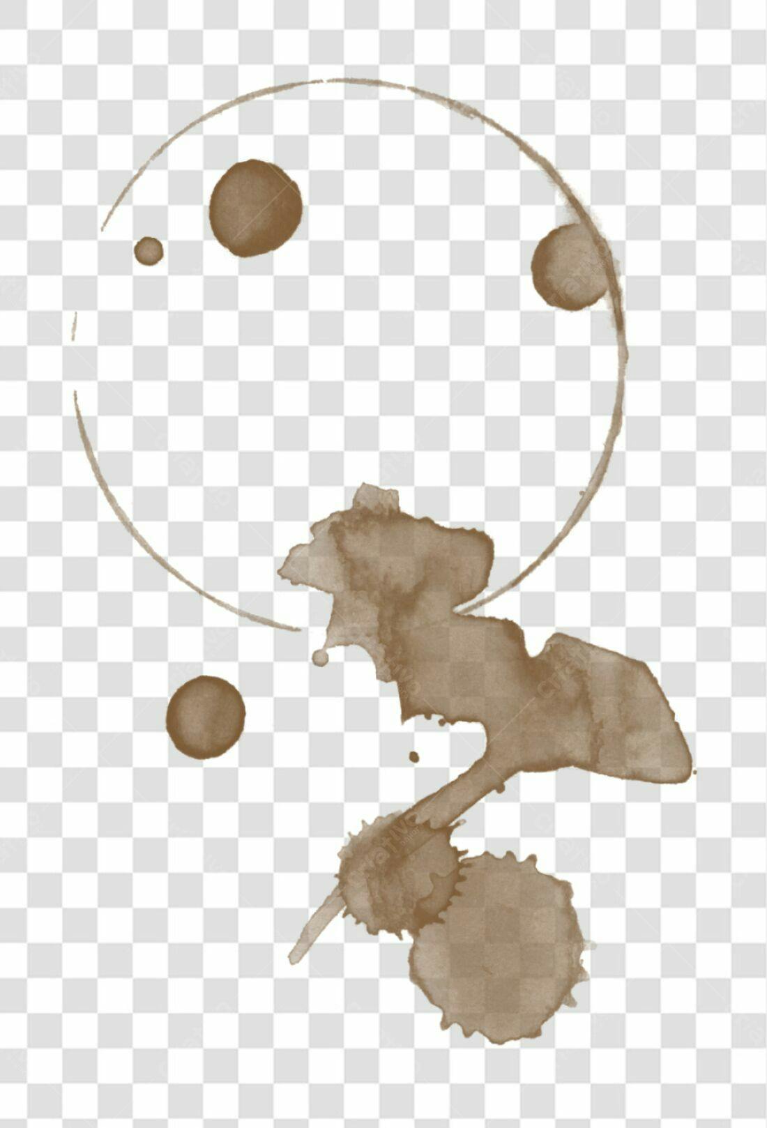 Icone Manchas de Café PNG com fundo transparente