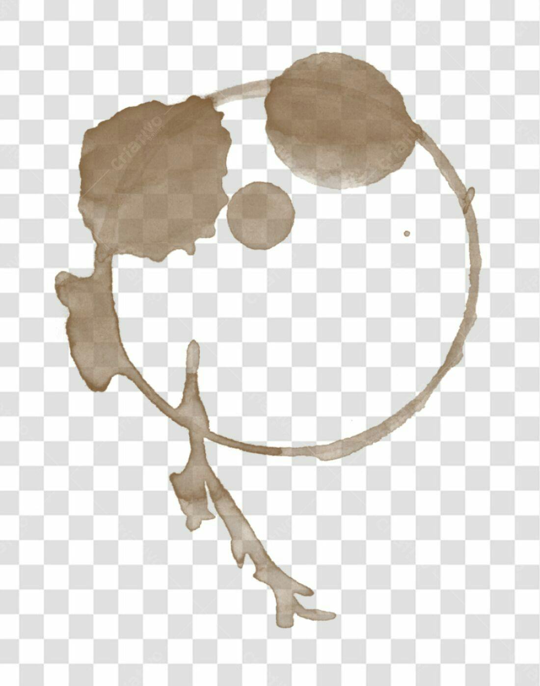 PNG Mancha de Café com fundo transparente