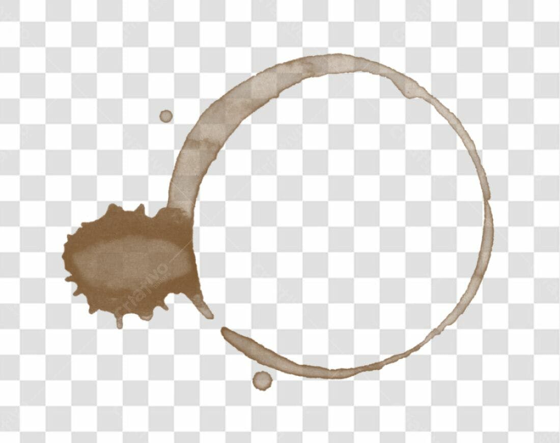 PNG Manchas de Café com fundo transparente