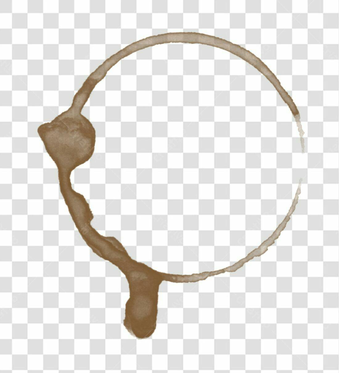 Icone Mancha de Café PNG com fundo transparente
