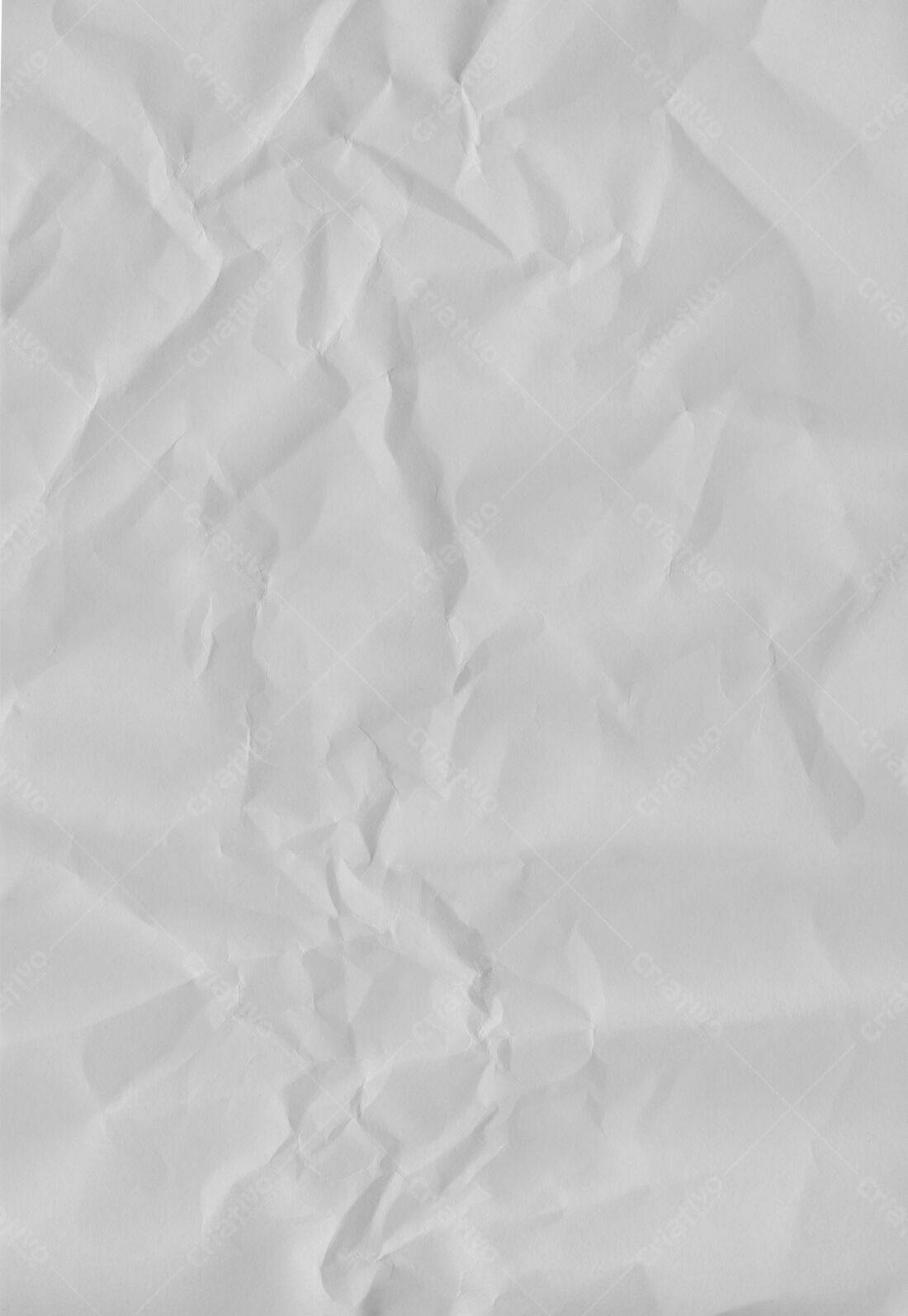Textura Papel Amassado Claro para Fundo