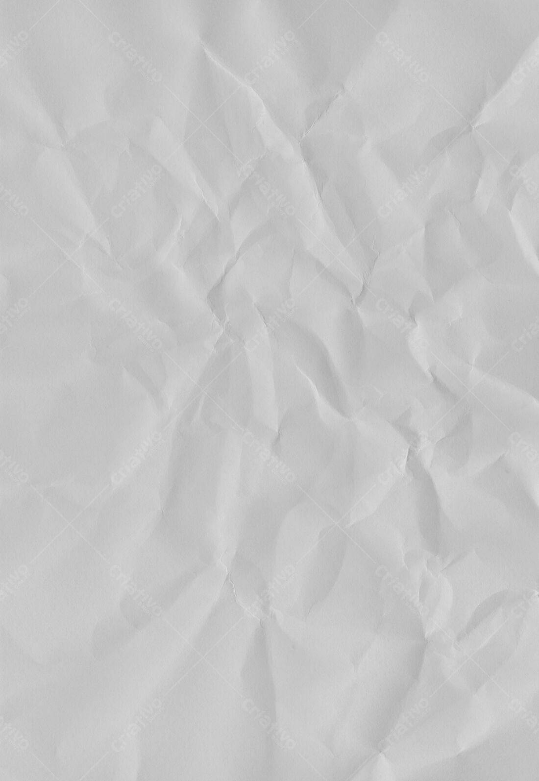 Textura Papel Amassado Cinza para Fundo