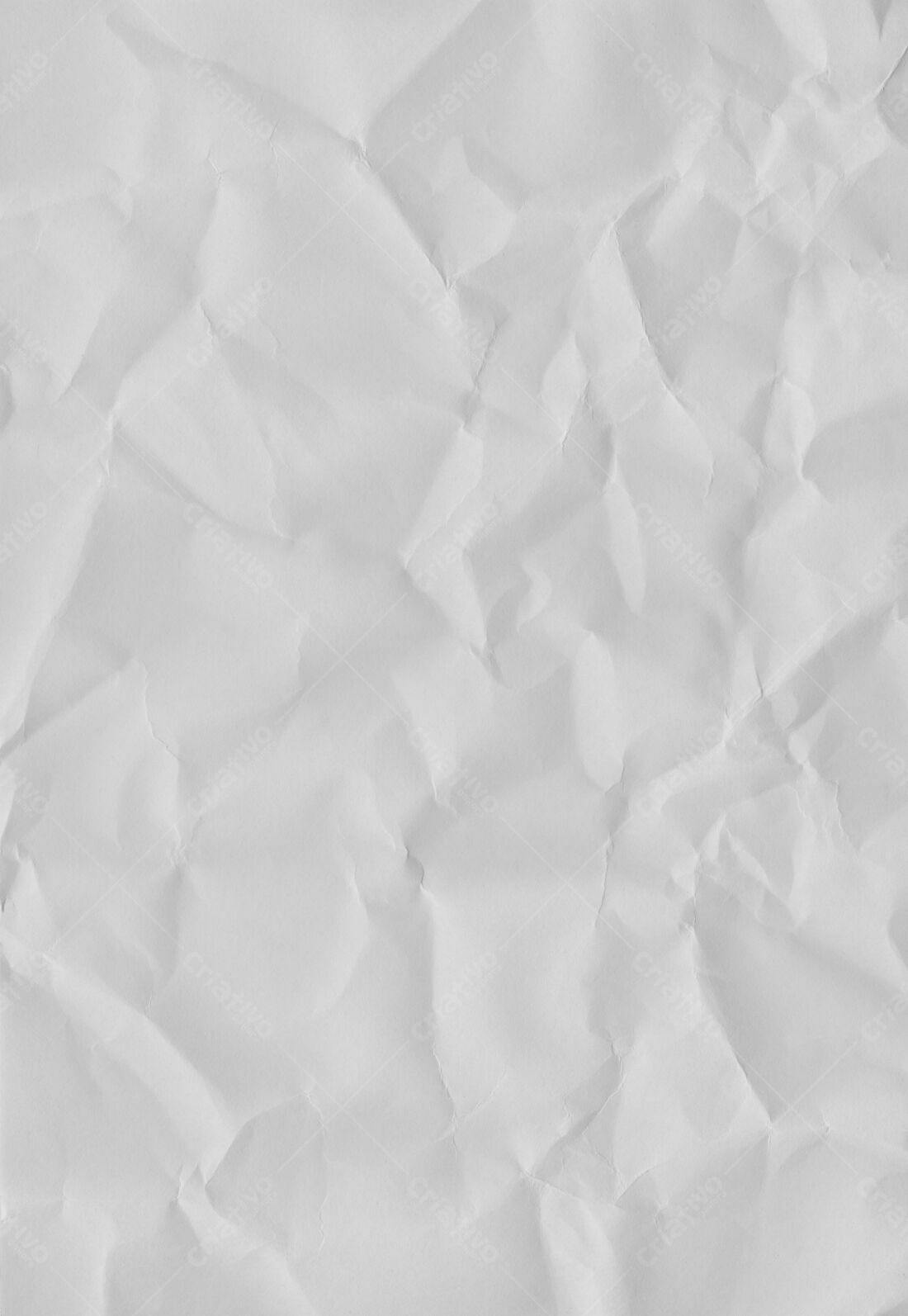 Textura Papel Amassado para Fundo