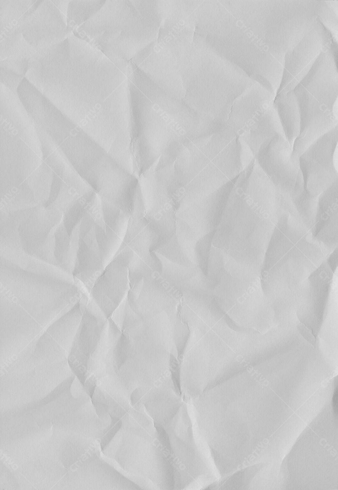 Textura Papel Amarrotado para Fundo