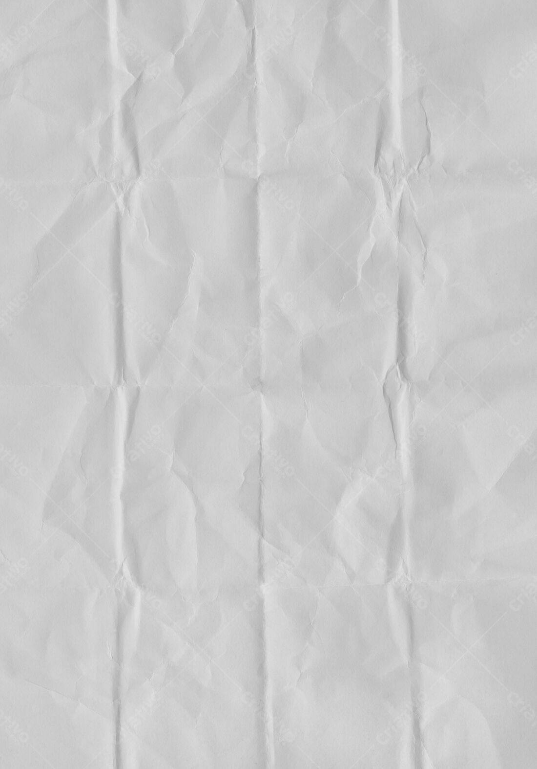 Textura Papel Amarrotado para Fundo