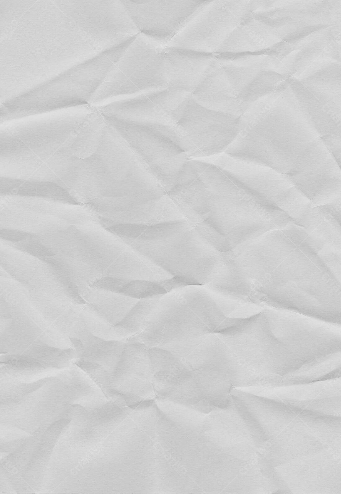 Textura Papel Amarrotado para Fundo