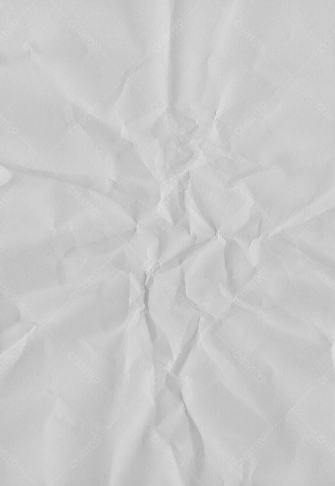 Textura Papel Amassado para Fundo