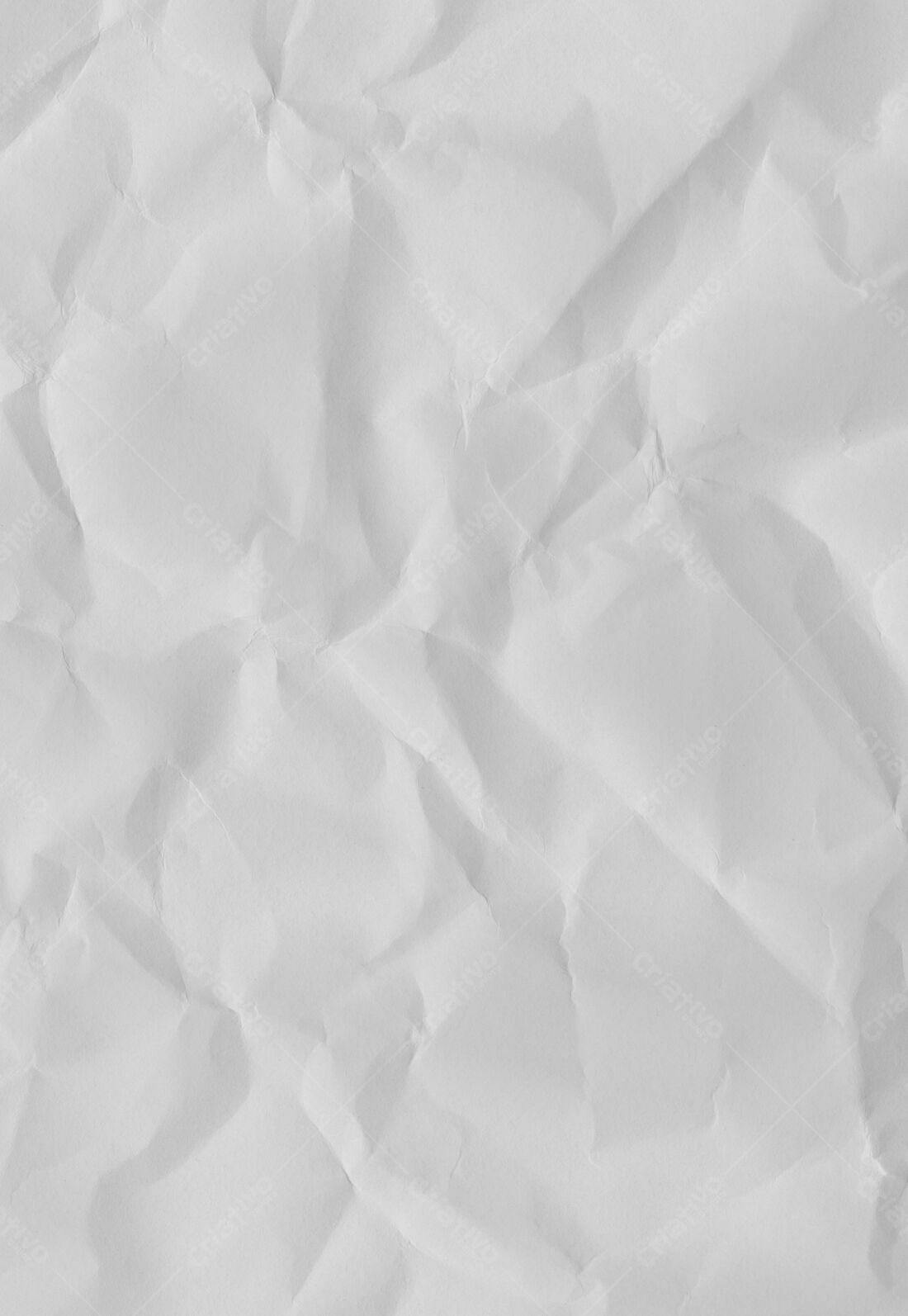 Textura Papel Amassado para Fundo