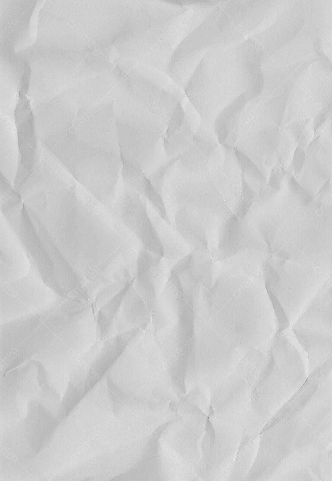 Textura Papel Amassado para Fundo