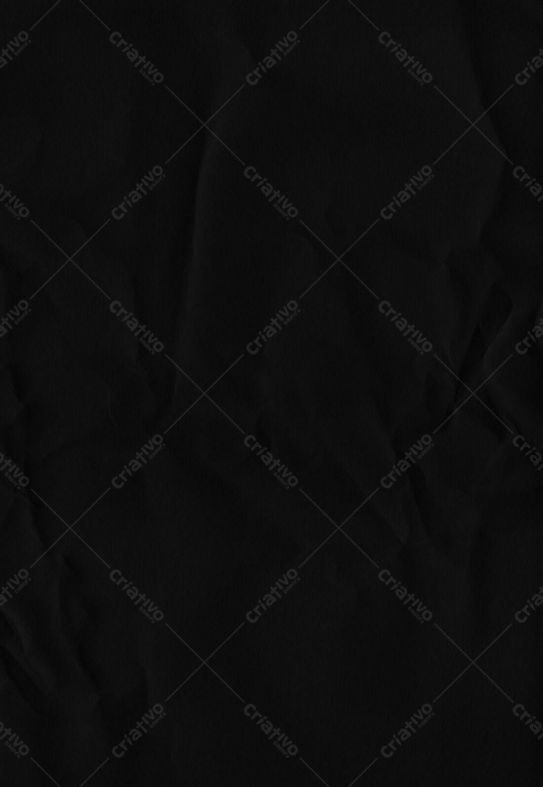 Textura Papel Preto Amassado para Fundo