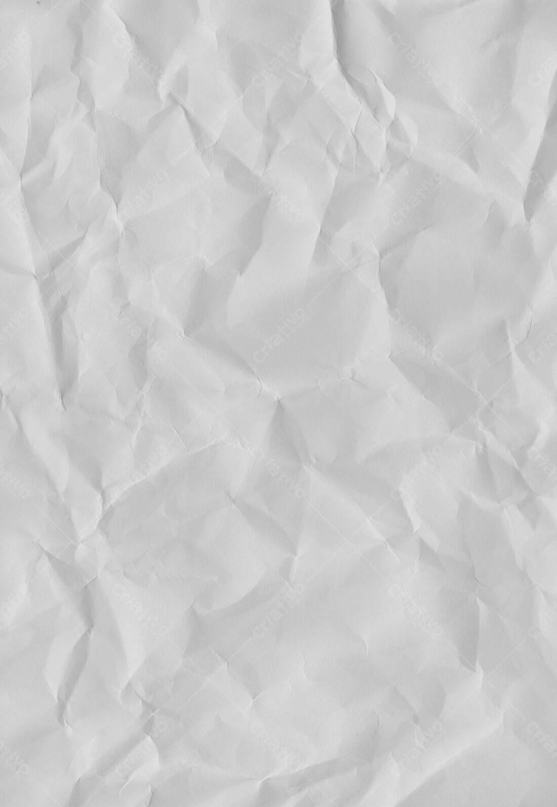 Textura Papel Amassado para Fundo