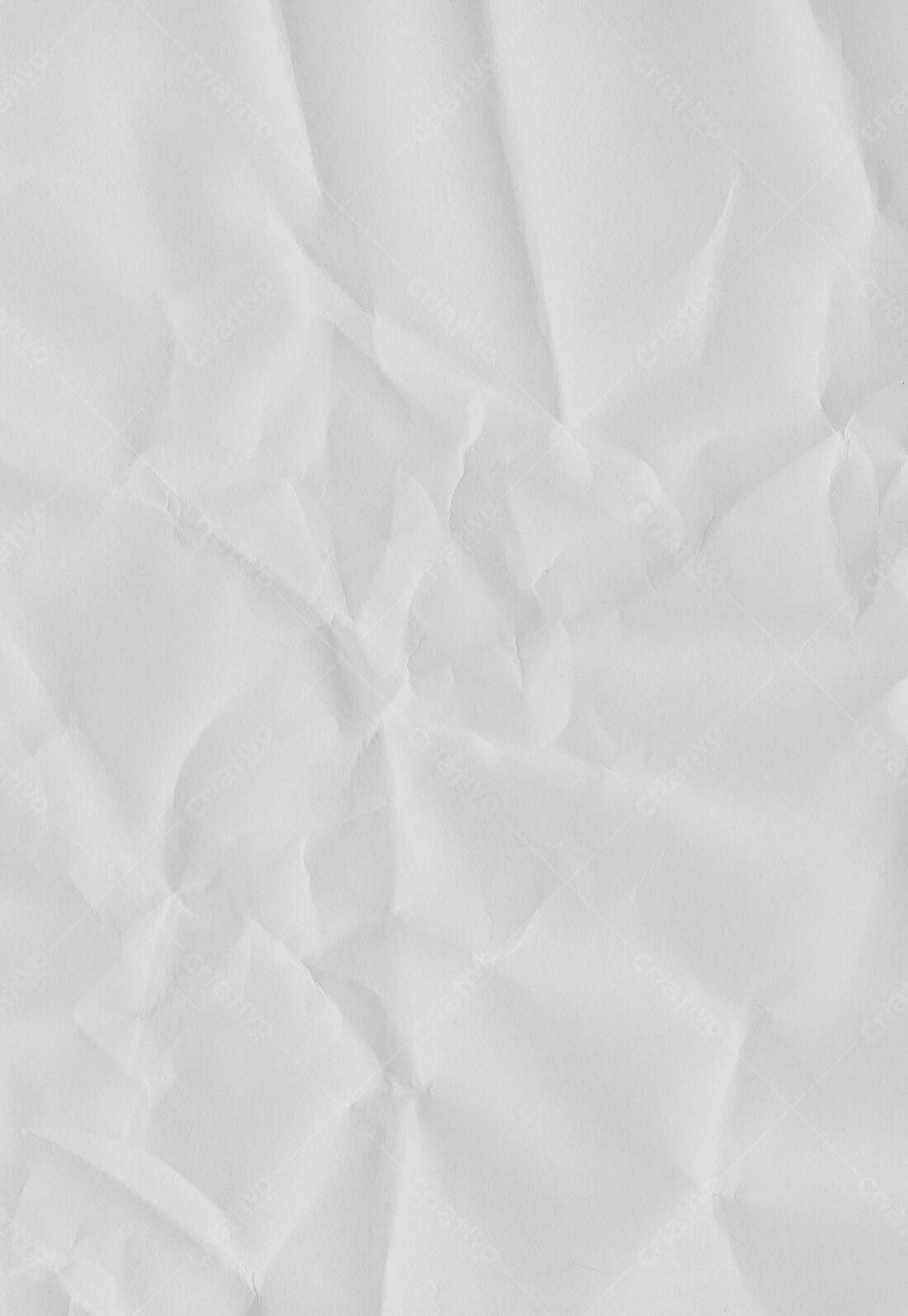 Textura Papel Amassado para Fundo