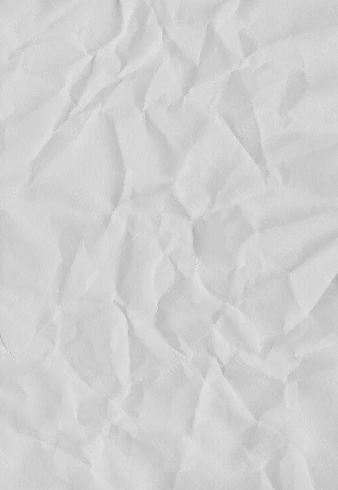 Textura Papel Amassado para Fundo