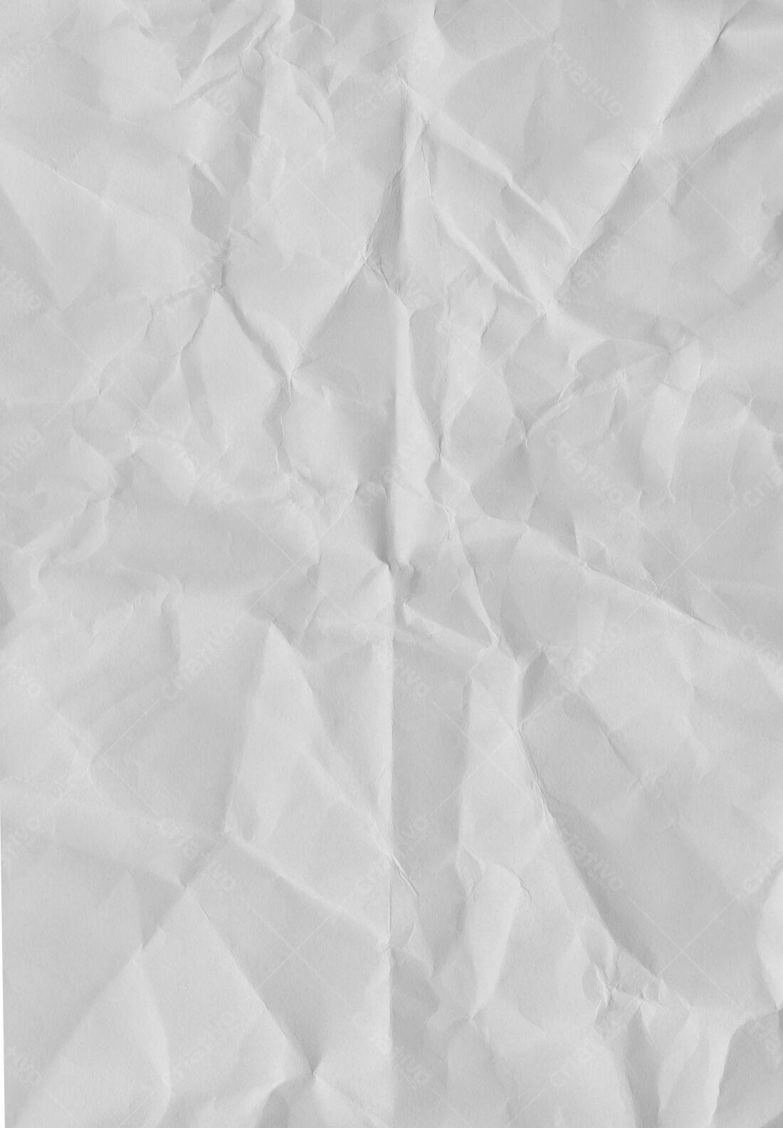 Textura Papel Amassado para Fundo