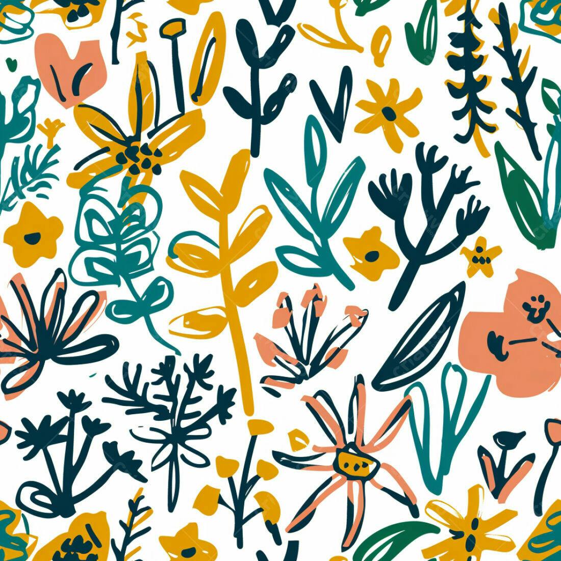 Textura floral abstrata para fundo